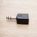 1/4" 6.35 TRS Stereo Plug Male to 2 x 6.35 Female Audio Adapters / Splitter 1/4" 6.35 TRS Stereo Plug Male to 2 x 6.35 Female Audio Adapters / Splitter