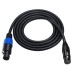 Speakon to XLR Speaker Cable, XLR 3 Pin Female to Speakon Male Speaker Audio Adapter for DJ/PA Speaker Cord with Twist Lock Speakon to XLR Speaker Cable, XLR 3 Pin Female to Speakon Male Speaker Audio Adapter for DJ/PA Speaker Cord with Twist Lock