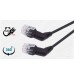 Swivel Right Angled 8P8C STP Cat6 LAN Ethernet Network Patch Cord Jumper Cable Swivel Right Angled 8P8C STP Cat6 LAN Ethernet Network Patch Cord Jumper Cable