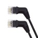 Swivel Right Angled 8P8C STP Cat6 LAN Ethernet Network Patch Cord Jumper Cable Swivel Right Angled 8P8C STP Cat6 LAN Ethernet Network Patch Cord Jumper Cable