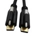 Dual Single Screw Locking Panel Mount / Thumb Lock USB 3.1 / Type C Male to Male Cable