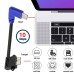 90 degree Angled USB-C to 90 degree Angled USB 3.0 Micro male to male OTG Cable 90 degree Angled USB-C to 90 degree Angled USB 3.0 Micro male to male OTG Cable