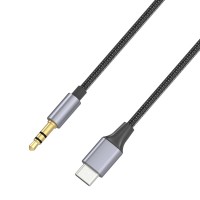 USB Type C (USB-C) - TRS (3-Pole / 2-Ring) 3.5mm male Audio Adapter USB Type C (USB-C) - TRS (3-Pole / 2-Ring) 3.5mm male Audio Adapter
