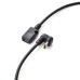 USB Micro to Back-Angled 360 degree Angled USB-C Gaming Charging Cable