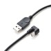 USB Type A male to Back-Angled 360 degree Angled USB-C Gaming Charging Cable USB Type A male to Back-Angled 360 degree Angled USB-C Gaming Charging Cable