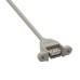 OEM Dupont 2.54mm pitch 4Pin (Motherboard 4pin Female Header) to Panel Mount USB 2.0 Port (USB-A Socket) OEM Dupont 2.54mm pitch 4Pin (Motherboard 4pin Female Header) to Panel Mount USB 2.0 Port (USB-A Socket)