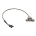 OEM Dupont 2.54mm pitch 5Pin (Motherboard 5pin Female Header) to Panel Mount USB 2.0 Port (USB-A Socket) OEM Dupont 2.54mm pitch 5Pin (Motherboard 5pin Female Header) to Panel Mount USB 2.0 Port (USB-A Socket)