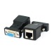 20M / 66 Feet VGA (D-Sub15) Extension Cable Over CAT5e / Cat6 RJ45 Ethernet Extender Adapter for VGA Monitors 20M / 66 Feet VGA (D-Sub15) Extension Cable Over CAT5e / Cat6 RJ45 Ethernet Extender Adapter for VGA Monitors