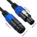 Speakon Male to Female Wire DJ PA Stage Audio Jack Speaker Cable for Loudspeaker Amplifier Speakon Male to Female Wire DJ PA Stage Audio Jack Speaker Cable for Loudspeaker Amplifier