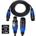 Speakon Male to Female Wire DJ PA Stage Audio Jack Speaker Cable for Loudspeaker Amplifier Speakon Male to Female Wire DJ PA Stage Audio Jack Speaker Cable for Loudspeaker Amplifier