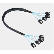 4 SATA 7-pin to 4 SATA Parallel Set Cable for Server 4 SATA 7-pin to 4 SATA Parallel Set Cable for Server