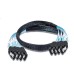 4 SATA 7-pin to 4 SATA Parallel Set Cable for Server 4 SATA 7-pin to 4 SATA Parallel Set Cable for Server