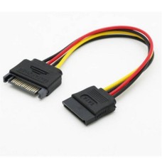 SATA 15Pin Male to SATA 15Pin Female Extension Data and Power Cable SATA 15Pin Male to SATA 15Pin Female Extension Data and Power Cable