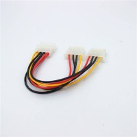 Molex LP4 IDE 4 Pin male to female Dual IDE Splitter Cable Molex LP4 IDE 4 Pin male to female Dual IDE Splitter Cable
