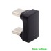 40 Gbps USB4 180 degree USB-C Adapter / Coupler for Steam Deck, Switch, Laptop, Tablet, Phone and More Type C Devices 40 Gbps USB4 180 degree USB-C Adapter / Coupler for Steam Deck, Switch, Laptop, Tablet, Phone and More Type C Devices