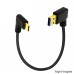 25cm Right Angle USB-A male to USB-C male (Running Speed USB 3.0) Data and Charge Cable 25cm Right Angle USB-A male to USB-C male (Running Speed USB 3.0) Data and Charge Cable