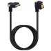 Right-Angle Single Screw Locking Panel Mount USB-C Male to Right-Angle Dual Screw Locking Panel Mount USB-C Male Cable Right-Angle Single Screw Locking Panel Mount USB-C Male to Right-Angle Dual Screw Locking Panel Mount USB-C Male Cable