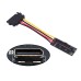SFF-8611 Oculink Female SFF-8612 to U.2 U.3 SFF-8639 NVME PCIe PCI-Express SSD Adapter for Mainboard SFF-8611 Oculink Female SFF-8612 to U.2 U.3 SFF-8639 NVME PCIe PCI-Express SSD Adapter for Mainboard