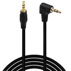 Right Angle 3pole 3.5mm Aux Jack-to-Jack Stereo Extension Headphone Cable Right Angle 3pole 3.5mm Aux Jack-to-Jack Stereo Extension Headphone Cable
