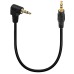 Right Angle 3pole 3.5mm Aux Jack-to-Jack Stereo Extension Headphone Cable Right Angle 3pole 3.5mm Aux Jack-to-Jack Stereo Extension Headphone Cable