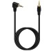 Right Angle 3pole 3.5mm Aux Jack-to-Jack Stereo Extension Headphone Cable Right Angle 3pole 3.5mm Aux Jack-to-Jack Stereo Extension Headphone Cable