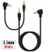 Right Angle 3pole 3.5mm Aux Jack-to-Jack Stereo Extension Headphone Cable Right Angle 3pole 3.5mm Aux Jack-to-Jack Stereo Extension Headphone Cable