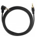 Right Angle 3pole 3.5mm Aux Jack-to-Jack Stereo Extension Headphone Cable Right Angle 3pole 3.5mm Aux Jack-to-Jack Stereo Extension Headphone Cable