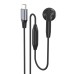 USB-C Audio to Mono Single Earbud Headset with Microphone (Handsfree) USB-C Audio to Mono Single Earbud Headset with Microphone (Handsfree)