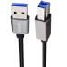 USB 3.0 Cable, Male USB A to Male USB B | USB-A to USB-B Cable, 5M USB 3.0 Cable, Male USB A to Male USB B | USB-A to USB-B Cable, 5M