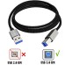 USB 3.0 Cable, Male USB A to Male USB B | USB-A to USB-B Cable, 5M USB 3.0 Cable, Male USB A to Male USB B | USB-A to USB-B Cable, 5M