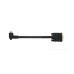 Right-Angled 90-Degree DB-15 VGA Male to Female Straight Thru Cable Right-Angled 90-Degree DB-15 VGA Male to Female Straight Thru Cable