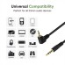 90 degree Right Angled 4-pole TRRS 3.5mm Aux Stereo Male-Male Headphone Cable 90 degree Right Angled 4-pole TRRS 3.5mm Aux Stereo Male-Male Headphone Cable