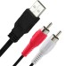 USB to 2 RCA Audio Cable for DVD Player, Speaker, Power Amplifier USB to 2 RCA Audio Cable for DVD Player, Speaker, Power Amplifier