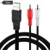 USB to 2 RCA Audio Cable for DVD Player, Speaker, Power Amplifier USB to 2 RCA Audio Cable for DVD Player, Speaker, Power Amplifier