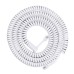 Coiled Retractable 4P4C RJ9 Landline Telephone Cord