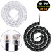 Coiled Retractable 4P4C RJ9 Landline Telephone Cord