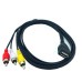 USB (Type A Female) to RCA cable / USB 2.0 A Male to 3 RCA Female Jack Audio Video AV Composite Adapter USB (Type A Female) to RCA cable / USB 2.0 A Male to 3 RCA Female Jack Audio Video AV Composite Adapter