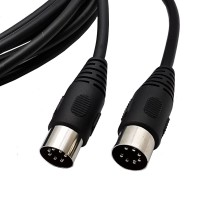 DIN 7-Pin Male to DIN 7-Pin Male Professional Controller Interface Audio Cable DIN 7-Pin Male to DIN 7-Pin Male Professional Controller Interface Audio Cable