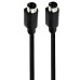 S-Video Mini DIN 4PIN (Separate Video) male to S-Video male cable S-Video Mini DIN 4PIN (Separate Video) male to S-Video male cable