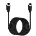 S-Video Mini DIN 4PIN (Separate Video) male to S-Video male cable S-Video Mini DIN 4PIN (Separate Video) male to S-Video male cable