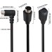 Right-Angle S-Video Mini DIN 7PIN (Separate Video) male to Straight male cable Right-Angle S-Video Mini DIN 7PIN (Separate Video) male to Straight male cable