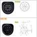 Right-Angle S-Video Mini DIN 7PIN (Separate Video) male to Straight male cable Right-Angle S-Video Mini DIN 7PIN (Separate Video) male to Straight male cable