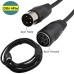 4 Pin DIN Male Plug to 4 Pin DIN Female Cable
