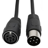 6 Pin DIN Male Plug to 6 Pin DIN Female Cable 6 Pin DIN Male Plug to 6 Pin DIN Female Cable