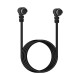 Dual 90 Degree Right Angle S-Video 4PIN (Separate Video) male to male cable Dual 90 Degree Right Angle S-Video 4PIN (Separate Video) male to male cable