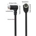 Dual 90 Degree Right Angle S-Video 5PIN (Separate Video) male to male cable Dual 90 Degree Right Angle S-Video 5PIN (Separate Video) male to male cable