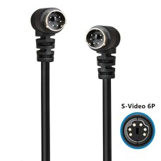 Dual 90 Degree Right Angle S-Video 6PIN (Separate Video) male to male cable Dual 90 Degree Right Angle S-Video 6PIN (Separate Video) male to male cable