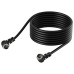 Dual 90 Degree Right Angle S-Video 6PIN (Separate Video) male to male cable Dual 90 Degree Right Angle S-Video 6PIN (Separate Video) male to male cable