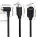 Dual 90 Degree Right Angle S-Video 6PIN (Separate Video) male to male cable Dual 90 Degree Right Angle S-Video 6PIN (Separate Video) male to male cable