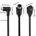 Dual 90 Degree Right Angle S-Video 7PIN (Separate Video) male to male cable Dual 90 Degree Right Angle S-Video 7PIN (Separate Video) male to male cable